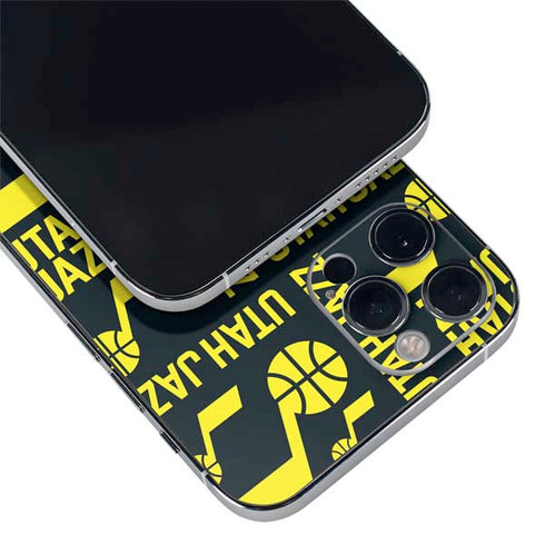 NBA Utah Jazz Blast iPhone 12 Pro Skin